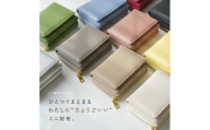 ミニ財布 【シルバー】レディース 財布 コンパクト かわいい 可愛い 小さい 小さめ 三つ折り財布 〈ライズクリエイション atRise〉 奈良県 奈良市 なら