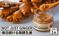 四万十生姜×特許乳酸菌 毎日続ける発酵生姜 「NOT JUST GINGER」 しょうが ショウガ 生姜 ペースト ジンジャー 生姜焼き 薬味 野菜 料理 健康 生姜湯 ／ Fnp-03