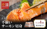 [丸友水産]訳あり 不揃いサーモン切身 1kg 約20切入り|京都 サーモン チリ産[ 京都 不揃いサーモンの切身 京都中央卸売市場 チリ産サーモン 切身 人気 おすすめ 塩焼き ムニエル おいしい お取り寄せ 通販 送料無料 ふるさと納税 ]