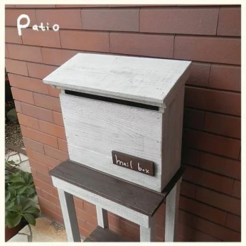 エイジングアンティーク調 郵便ポスト メールボックス 郵便受け 置型 壁掛け［161P27］ 2473153 - 愛知県小牧市