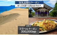 鳥取市 後から選べる旅行Webカタログで使える！ 旅行クーポン（300,000円分） 旅行券 宿泊券