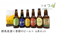 [浅間高原麦酒]嬬恋麦酒6本セット＜季節のビール＞
