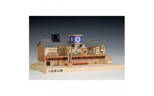 ウッディジョー　1/120　芝居小屋　木製模型キット 2475276 - 静岡県静岡市