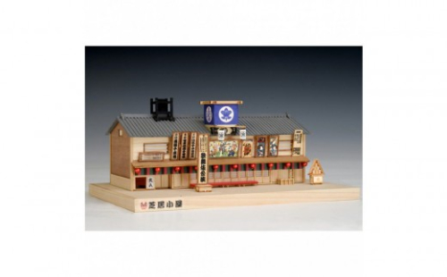 ウッディジョー　1/120　芝居小屋　木製模型キット 2475276 - 静岡県静岡市