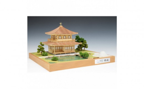 ウッディジョー　1/75　慈照寺銀閣　木製模型キット 2475280 - 静岡県静岡市