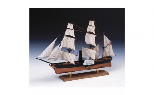 ウッディジョー　ミニ帆船　No.3　黒船　木製模型キット 2475287 - 静岡県静岡市
