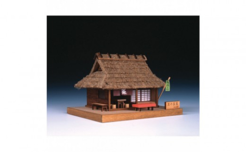 ウッディジョー　ミニ建築No.３ 里の茶屋　木製模型キット 2475291 - 静岡県静岡市