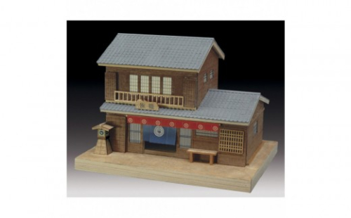 ウッディジョー　ミニ建築No.４ 旅籠（はたご）木製模型キット 2475292 - 静岡県静岡市