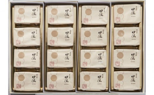 〈福壽堂秀信〉黄金餅　口伝16個入〈高島屋選定品〉 2475377 - 大阪府堺市