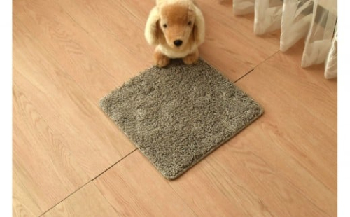 ペットに優しい洗えるしっかり吸着カーペット 36×36cm グレージュ色 2482136 - 大阪府堺市