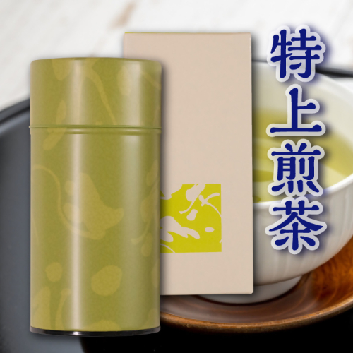 0014-100-01 特上煎茶 200g 缶入り 堂ヶ谷戸製茶 2484682 - 静岡県富士宮市