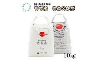井川町産もち米　きむのはだ10㎏