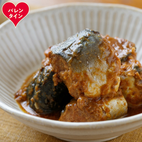 57-21 【バレンタインデー】さば味噌煮缶D(40缶) 2485688 - 北海道紋別市