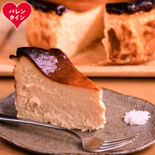 31-16 【バレンタインデー】Cafe ほの香のオホーツクバスクチーズケーキ(6号) 2485758 - 北海道紋別市