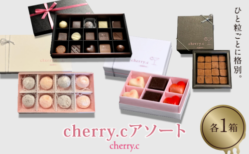 cherry.c ショコラ アソート【024-a011】 [ チョコレート スイーツ ギフト バレンタイン ギフト 生チョコ トリュフ ショコラ デザート おやつ 詰め合わせ 高級 芦屋市 ] 2487538 - 兵庫県芦屋市