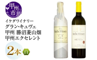 イケダワイナリー【グラン・キュヴェ 甲州／甲州エクセレント】2本セット（MG）B19-492