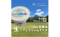 八ヶ岳農場 生ソフトクリームアイス 8個【1706739】