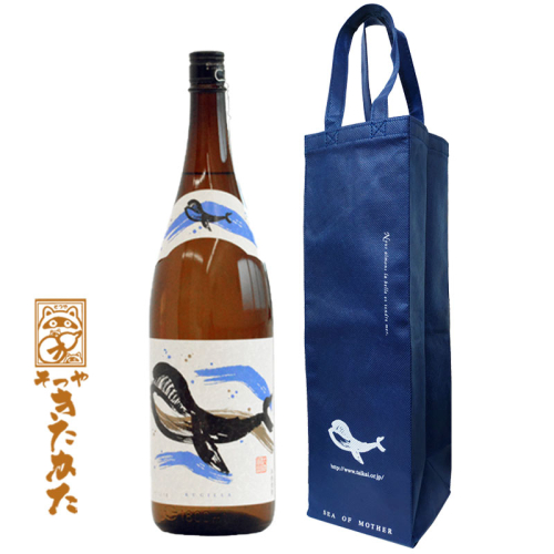 A1-3355／【大海オリジナル手提げ袋付き】くじら　25度（芋焼酎1800ml×1本） 2490863 - 鹿児島県垂水市