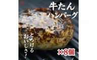 牛たんハンバーグ　8個入り