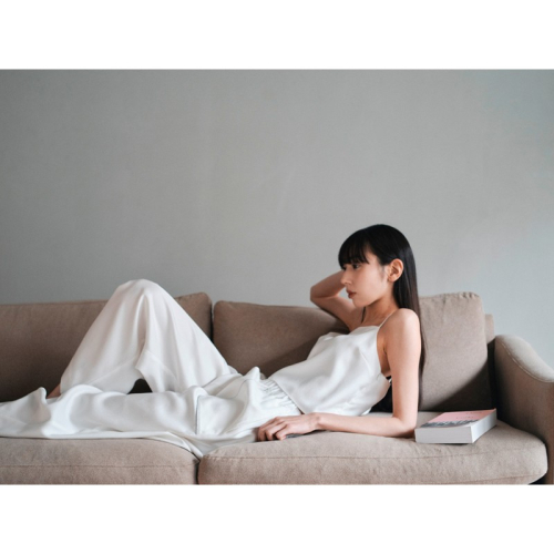 シルクリラックスパンツ（白） ふるさと納税 リラックスパンツ パンツ シルク 高品質 丹後ちりめん ファッション 室内着 2491490 - 京都府京丹後市