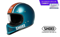 SHOEI ヘルメット「EX-ZERO AVENTURE TC-2 (BLUE/ORANGE)」Sサイズ パーソナルフィッティングご利用券付 バイク フルフェイス ショウエイ バイク用品 ツーリング SHOEI品質 shoei スポーツ メンズ レディース