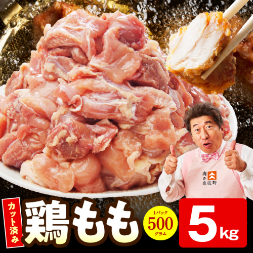 【特別規格】国産 鶏もも肉 切身 5kg 【カット済み 氷温熟成×極味付け 小分け 味付き 簡単調理 訳あり サイズ不揃い 鶏肉 とり 圧倒的企業努力】 mrz0390 2492616 - 大阪府泉佐野市