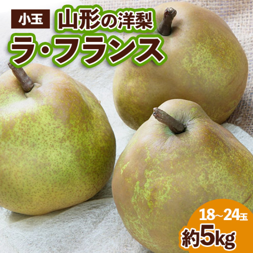 山形の洋梨 ラフランス 優品 約5kg (小玉2L～M/18～24玉)[11月発送]【令和8年産先行予約】FS25-782 2493766 - 山形県山形市