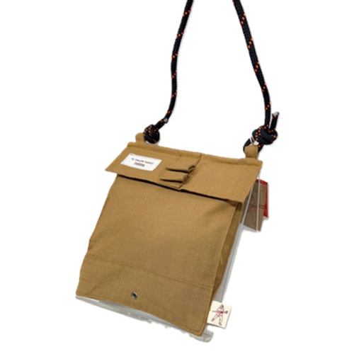 【一点物】高梁市消防本部 消防服リメイクポシェット(大) ポシェット バッグ ファッション かばん 鞄 岡山 高梁市 2494408 - 岡山県高梁市