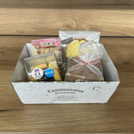 京丹後市焼菓子4種Aセット(塩クッキー、パウンドケーキチョコチップ、スティックビスケット、焼き菓子（せんべい）)