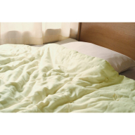 天然繊維手作りオーガニックコットン肌掛けふとん　800g（カバー付）