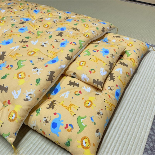 天然繊維手作り　木綿わた入りベビーふとんセット(カバー付） 2494755 - 京都府京丹後市