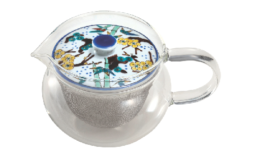 九谷焼 九谷和ポットNAGOMI POT・古九谷風松竹梅 2498301 - 石川県能美市