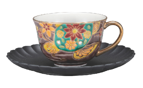 九谷焼　カップ＆ソーサー・海亀
 2498304 - 石川県能美市