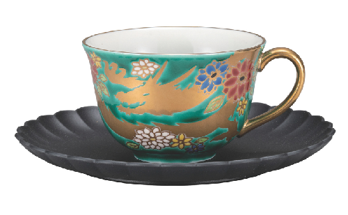 九谷焼　カップ＆ソーサー・金龍 2498305 - 石川県能美市