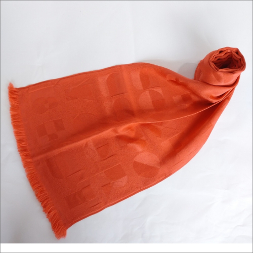 頑張る人へのエール　シルク・ストール（オレンジ） 2498407 - 京都府京丹後市