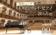 スタインウェイ・ピアノ独り占め(90分) | イベント 体験 体験イベント ピアノ スタインウェイピアノ グランドピアノ 楽器 演奏 コンサート 音楽 ミュージック アークホール 所沢ミューズ 埼玉県 所沢市