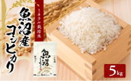 [№5762-1293][令和7年産]魚沼産コシヒカリ ミネラル栽培米（精米）5kg