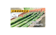 ＜先行予約＞島牧村産露地栽培アスパラガス　1kg(M～Lサイズ混合)＜2026年5月上旬～発送予定＞【1704919】