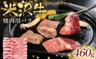 米沢牛焼肉用460g F2Y-6562