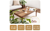 ハイタイプ継脚こたつテーブル Cilla(シーラ) 110幅 ベージュ