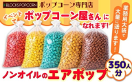 【チョコレート】ポップコーン専門店 イベントでポップコーン屋になれます 350人分ノンオイルのエアポップ 業務用大袋で大量に送ります (味をお選びください)