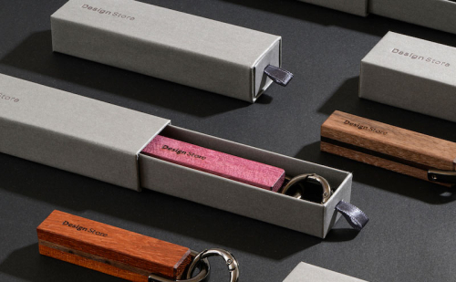 Anew 寄木キーホルダー ストレートタイプ  能美市 2506328 - 石川県能美市