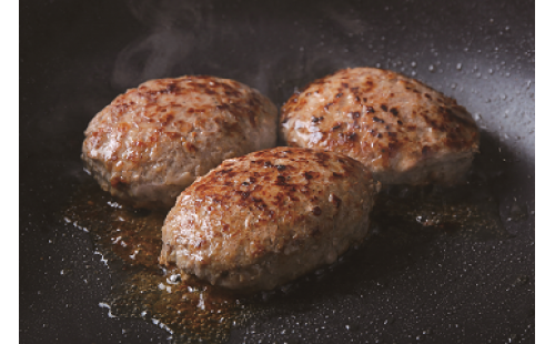 九州産黒毛和牛ハンバーグ 100g×10個【丸徳】_HA0393 251101 - 福岡県宗像市