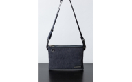 No55736 INNFITH デニムサコッシュ(ダークネイビー／ブラック)｜ファッション 小物 バッグ ショルダーバッグ 鞄 [1169]