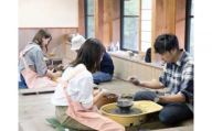 【備前焼・電動ろくろ体験】小窯焼成コース（指導あり）【体験チケット 体験券 陶芸 体験 備前焼 ご飯 茶碗 湯呑 電動 ろくろ 指導付き 初心者 おすすめ 人気 岡山県 夢幻庵備前焼工房】