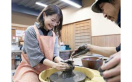 【備前焼・電動ろくろ体験】ヒダスキ焼成コース（指導あり）【体験チケット 体験券 陶芸 体験 備前焼 ご飯 茶碗 湯呑 電動 ろくろ ヒダスキ焼成 指導付き 初心者 おすすめ 人気 岡山県 夢幻庵備前焼工房】