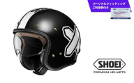 SHOEI ヘルメット J・O+ CROSS LOGO2 TC-5 (BLACK/WHITE)  Sサイズ パーソナルフィッティングご利用券付 バイク ショウエイ バイク用品 ツーリング SHOEI品質 shoei スポーツ メンズ レディース