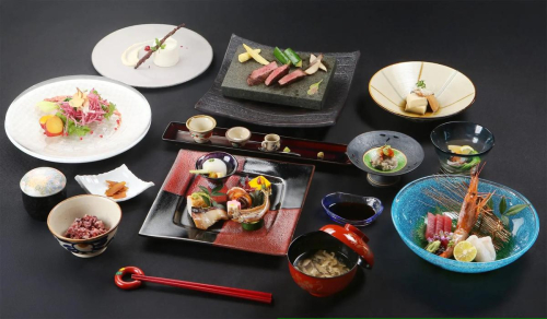 【百名伽藍】ランチペア券（摂心コース） 2519633 - 沖縄県南城市