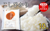 令和7年産コシヒカリ 10kg  定期便6回(毎月発送)