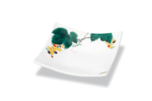 角皿　ぶどう　晄窯 2521907 - 石川県能美市